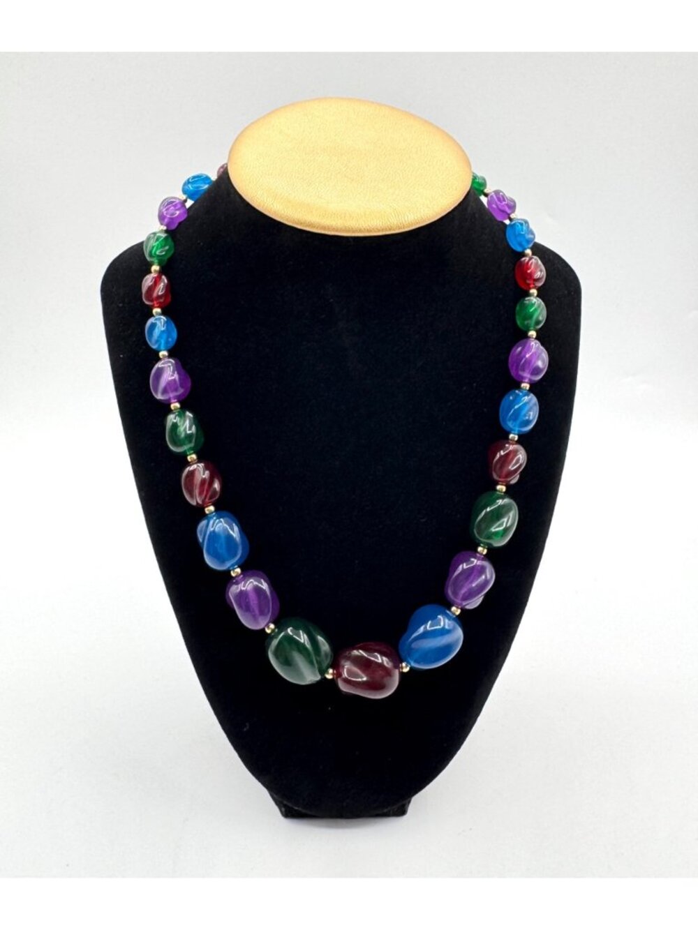 Multicolor Lucite Women Necklace